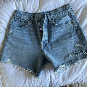 Agolde Parker long shorts